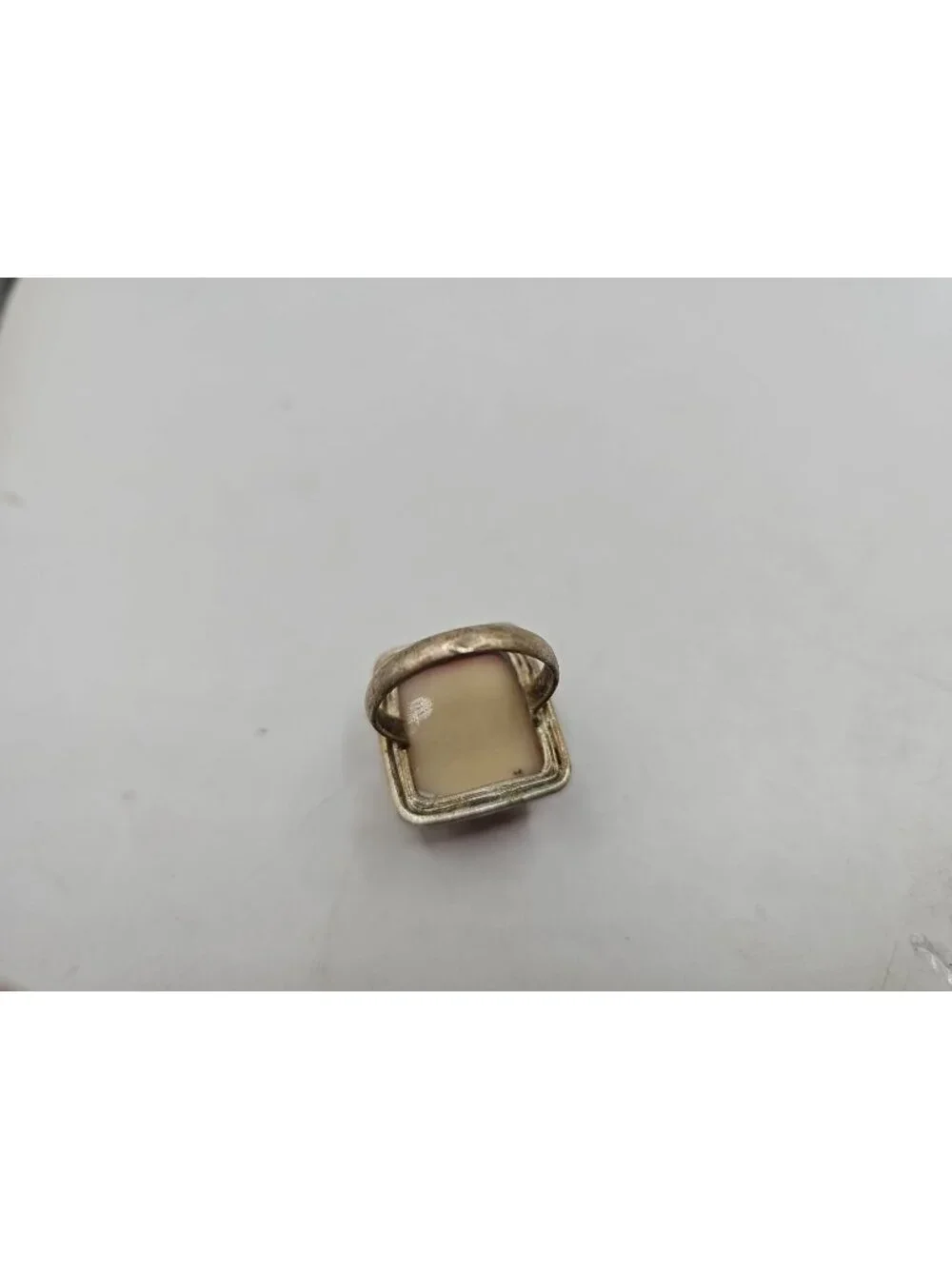 Rhodonite Silver Ring